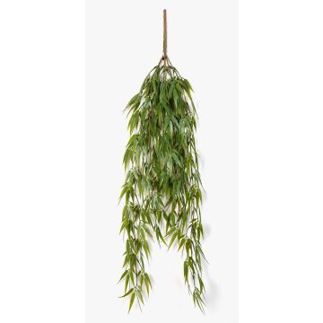 Artificial bamboo hanging plant JABBAH on spike, 24"/60cm