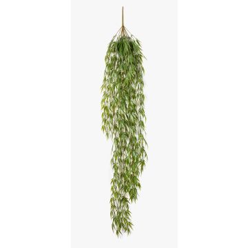 Artificial bamboo hanging plant JABBAH on spike, 4ft/115cm