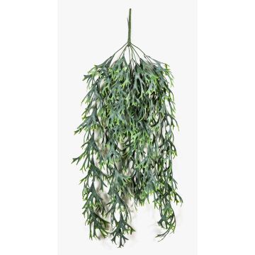 Artificial staghorn fern GRAFFIA on spike, green, 31"/80cm
