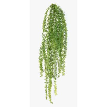 Fake maidenhair fern hanging plant GIEDI on spike, green, 28"/70cm Fake maidenhair fern hanging plant GIEDI on spike, green, 28"/70cm