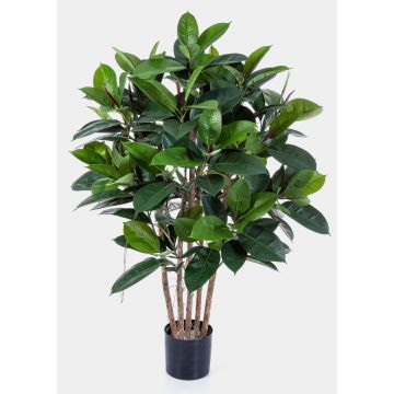 Artificial rubber tree AZZURRA, green, 4ft/120cm Artificial rubber tree AZZURRA, green, 4ft/120cm