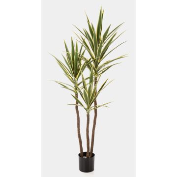 Artificial yucca HELVETIOS, green-yellow, 5ft/160cm