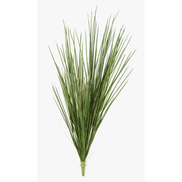 Fake foxtail grass KUAN, spike, hardly inflammable, green-brown, 33"/85cm