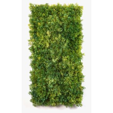 Fake Iceland moss mat MUSCIDA, green-yellow, flame retardant, 10"x20"/25x50cm