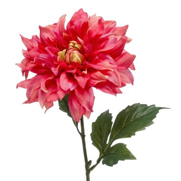 Artificial dahlia NATSU, pink-fuchsia, 24"/60 cm