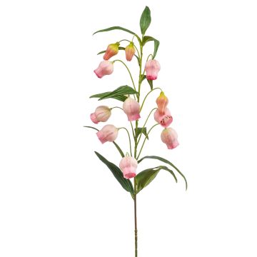 Artificial lantern lily NIZAR, pink, 3ft/100 cm