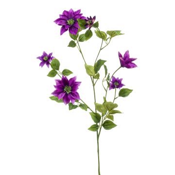 Artificial clematis HIKARI, fuchsia, 4ft/110 cm Artificial clematis HIKARI, fuchsia, 4ft/110 cm