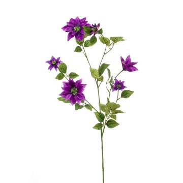 Artificial clematis HIKARI, fuchsia, 4ft/110 cm Artificial clematis HIKARI, fuchsia, 4ft/110 cm