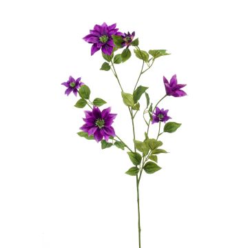 Artificial clematis HIKARI, fuchsia, 4ft/110cm, Ø2"-5.5"/5-14cm Artificial clematis HIKARI, fuchsia, 4ft/110cm, Ø2"-5.5"/5-14cm