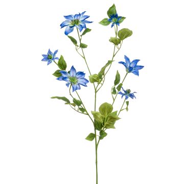 Artificial clematis HIKARI, blue, 4ft/110 cm Artificial clematis HIKARI, blue, 4ft/110 cm