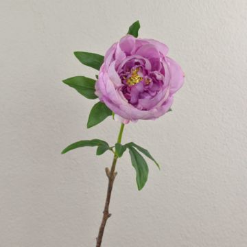 Artificial peony BARBRO, purple-cream, 26"/65 cm Artificial peony BARBRO, purple-cream, 26"/65 cm