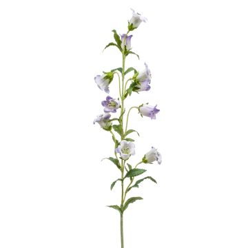 Artificial bellflower DAIKI, lilac-white, 3ft/90 cm