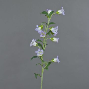 Artificial bellflower DAIKI, lilac-white, 3ft/90 cm