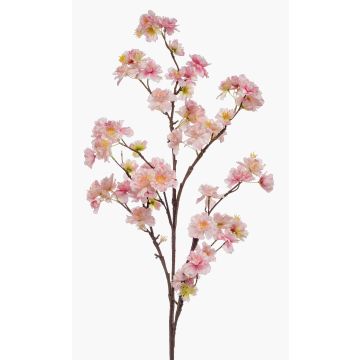 Artificial cherry blossom branch GIMA with blossoms, pink, 4ft/120 cm