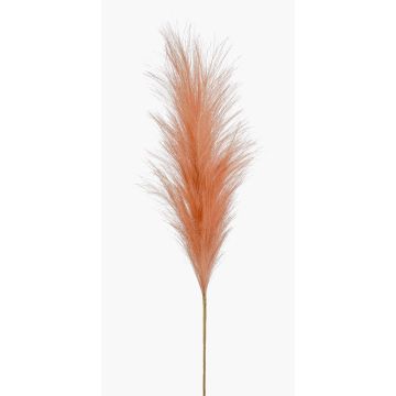 Artificial pampas grass panicle AMATSIA, peach, 4ft/115 cm