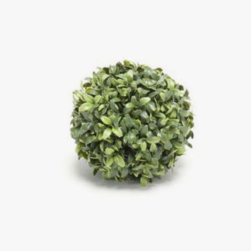 Artificial boxwood ball TOM, plastic grid, crossdoor, Ø6"/15cm