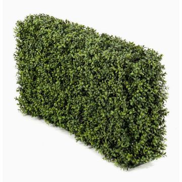 Artificial boxwood hedge TOM, metal frame, crossdoor, 3ftx8"x20"/100x20x50cm