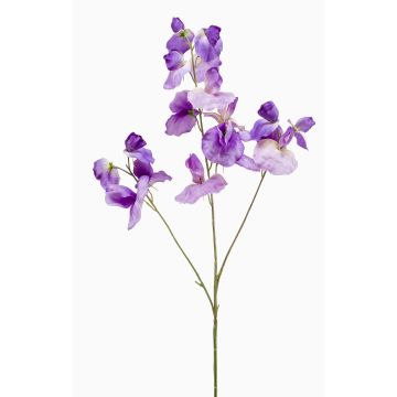 Artificial sweet pea KANZI, purple, 30"/75 cm