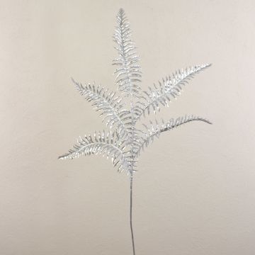 Fake Boston fern branch NAKHON, silver, 3ft/100cm Fake Boston fern branch NAKHON, silver, 3ft/100cm