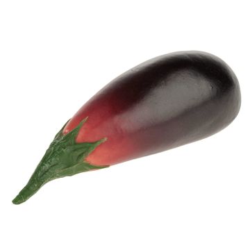 Artificial aubergine KOE, dark purple, 8"/20cm