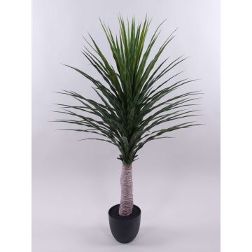 Plastic yucca DENDES in decorative pot, 4ft/120cm Plastic yucca DENDES in decorative pot, 4ft/120cm