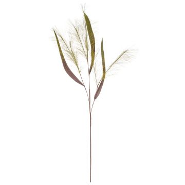 Artificial reed grass spray ZIGOR, green, 4ft/110cm