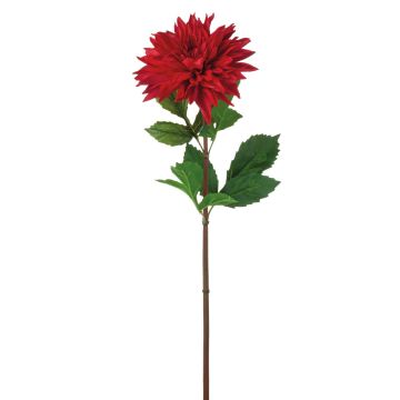 Silk dahlia TURENA, red, 30"/75cm