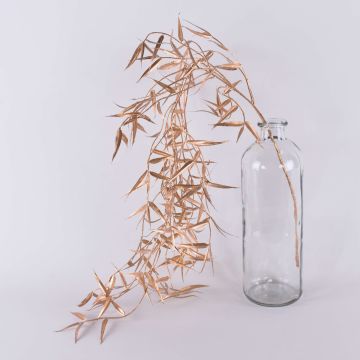 Artificial weeping willow branch DIMMI, glitter, gold, 3ft/100cm Artificial weeping willow branch DIMMI, glitter, gold, 3ft/100cm