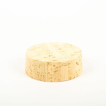 Cork lid ALMEDA made of natural cork, light, 1.2"/3cm, Ø8.5/3.5"/9cm Cork lid ALMEDA made of natural cork, light, 1.2"/3cm, Ø8.5/3.5"/9cm