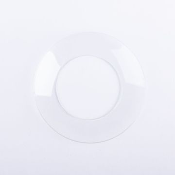 Drip catcher glass TURIBIO for candles up to &Oslash;1.6"/4cm, clear, &Oslash;2.7"/6,8cm