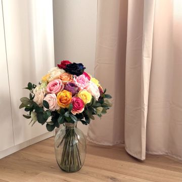 Rainbow of 34 Roses - Customer Request from András Rainbow of 34 Roses - Customer Request from András