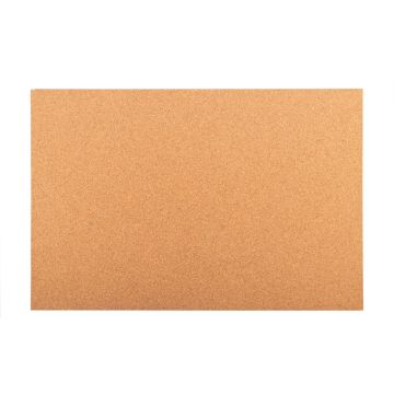 Compressed cork sheet NURDUHA, natural, 36"x24"/91.3x61cm, thickness 4mm Compressed cork sheet NURDUHA, natural, 36"x24"/91.3x61cm, thickness 4mm