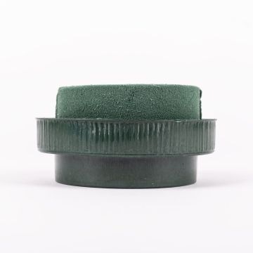 ®mosy ONORATA round wet floral foam bowl for flower arrangements, green, 2.2"/5.5cm, Ø3.9"/10cm ®mosy ONORATA round wet floral foam bowl for flower arrangements, green, 2.2"/5.5cm, Ø3.9"/10cm