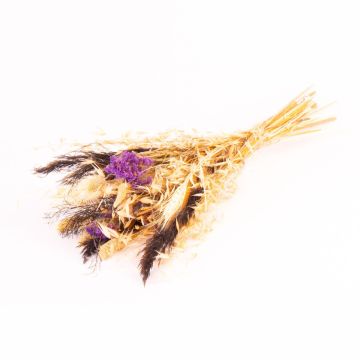Dried ear bouquet COVENTINA, black-purple-natural, 26"/65cm, Ø9"/23cm Dried ear bouquet COVENTINA, black-purple-natural, 26"/65cm, Ø9"/23cm