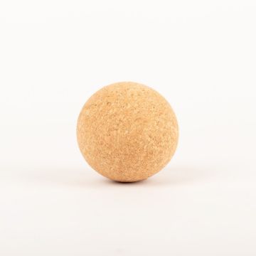Cork sphere MEDORA made of agglomerated cork, natural, Ø0.8"/2cm