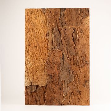 Natural cork back panel RATANA on agglomerated cork support, light brown, 3ftx24"/90x60cm, thickness 0.8"/2cm