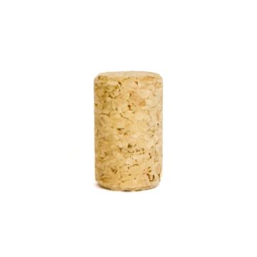 Craft corks NANNETTE, knurled on both sides, pressed cork, light, 1.5"/3.8cm, Ø0.9"/2.3cm Craft corks NANNETTE, knurled on both sides, pressed cork, light, 1.5"/3.8cm, Ø0.9"/2.3cm