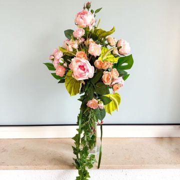 New replacement of Holger's cascading wedding bouquet - an eternal memory!