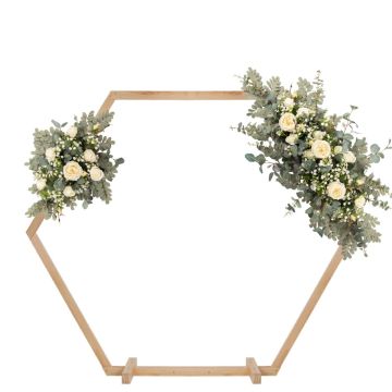 Wedding arch flower arrangements - customer request from Geraldine Wedding arch flower arrangements - customer request from Geraldine
