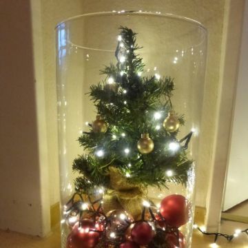 Christmas in a glass Christmas in a glass