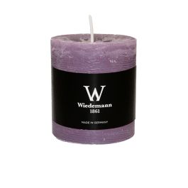 Bougie Pilier / Bougie En Cire AURORA, Rose Clair, 8cm, 6