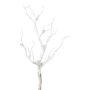 Artificial branch Birch BLUNTE, snow-covered, white, 26"/65cm