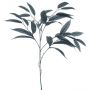 Decorative branch Mango WENLIAN, blue-green, 30"/75cm