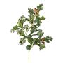 Artificial oak tree branch FROLKE with fruits, green-brown, 28"/70cm