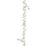 Artificial garland Cedar XYLMOR with glitter, frosted, green, 5ft/160cm