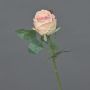 Fake rose VRONI, pink, 12"/30cm, Ø2.4"/6cm