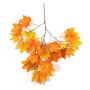 Artificial maple spray SILVO, orange-yellow, 31"/80cm