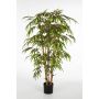Plastic Bamboo plant HIROSHI, natural bamboo canes, green, 4ft/120cm