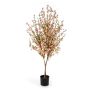 Silk Cherry blossom tree ZADAR, real stems, light pink, 6ft/170cm