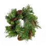 Fir wreath ALFRED with cones, Ø12"/30cm, hardly inflammable, weather-resistant
